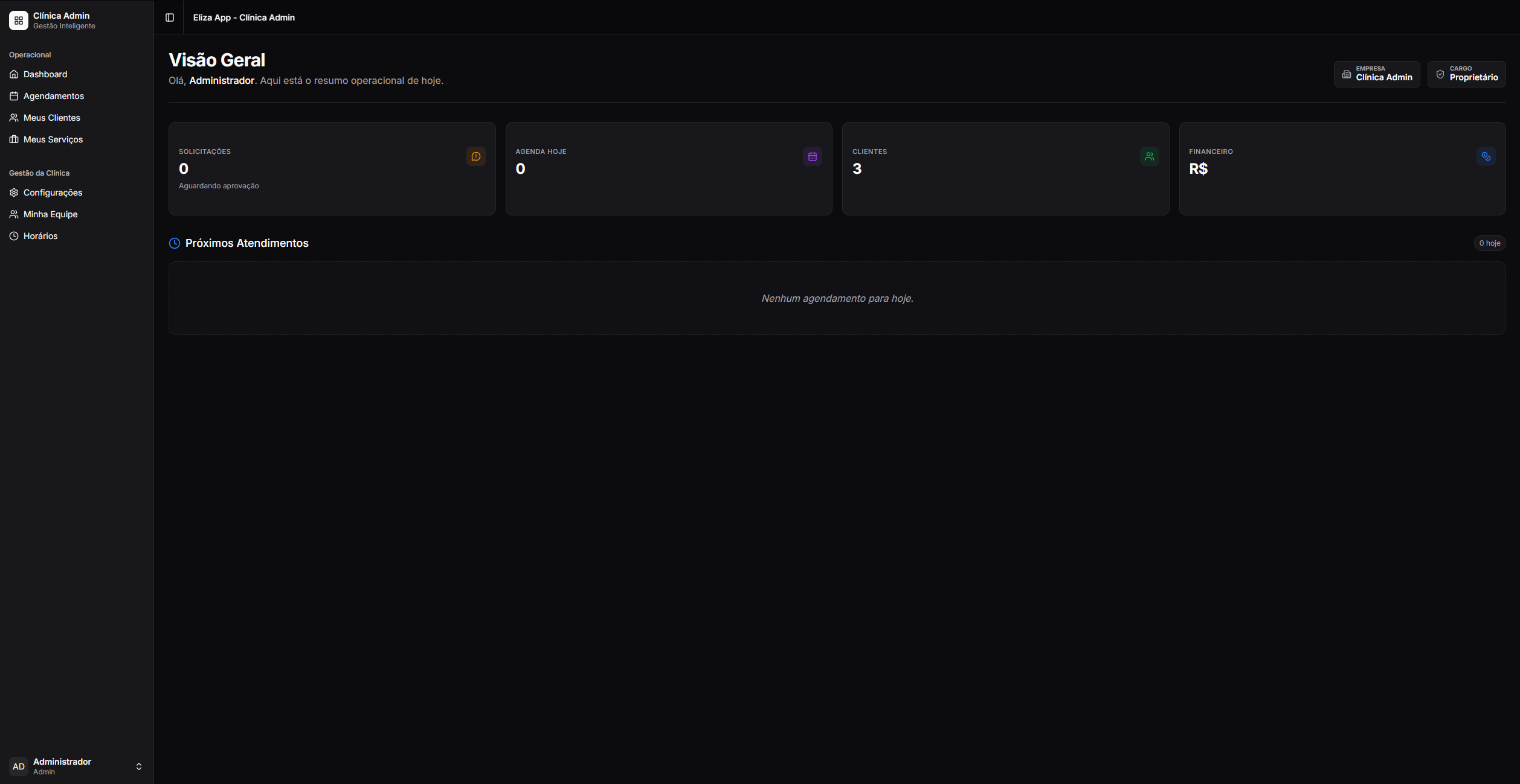 Preview do Projeto Eliza